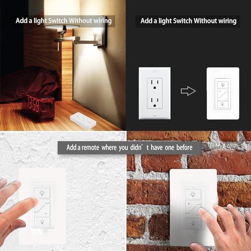 Humpptom Smart Wireless Dimmer Switch for Home