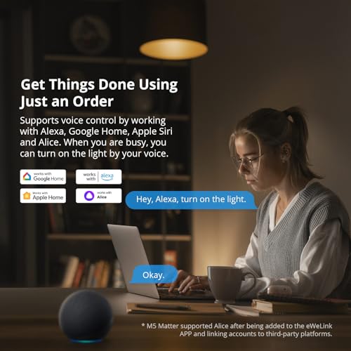 SONOFF Matter Smart Light Switch with Alexa & Google