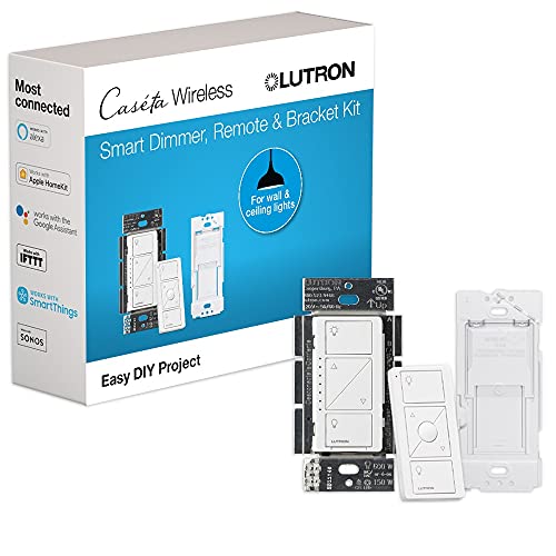 Lutron Caseta Smart Dimmer Switch with Remote