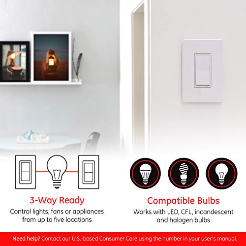 Enbrighten Zigbee Smart Light Switch with Alexa/Google