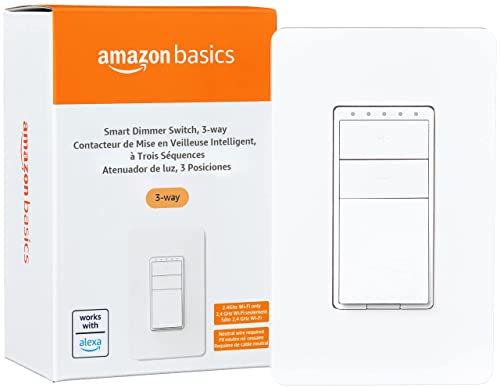 Smart 3-Way Dimmer Switch Compatible with Alexa