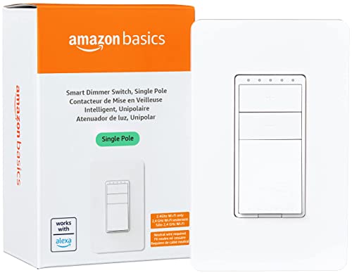 Smart Dimmer Switch for Alexa and WiFi Control