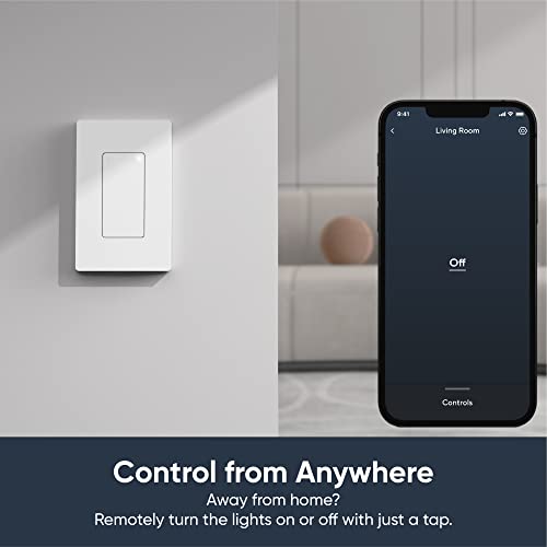 Wyze Smart Light Switch - WiFi, Alexa, Google Compatible