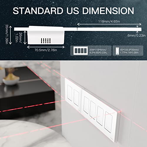 MoesGo WiFi Smart Light Switch, 4 Gang Control