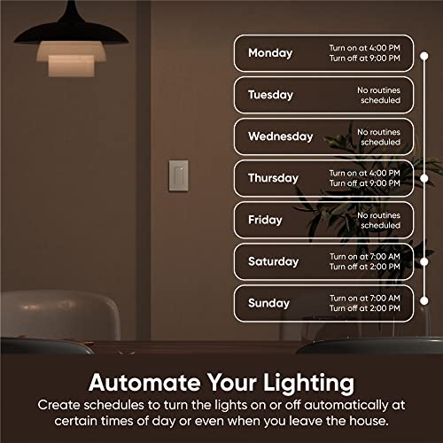 Wyze Smart Light Switch - WiFi, Alexa, Google Compatible