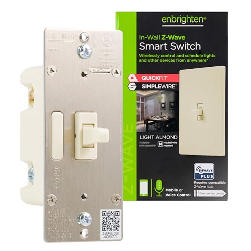 Enbrighten Z-Wave Smart Light Switch with Alexa Compatibility
