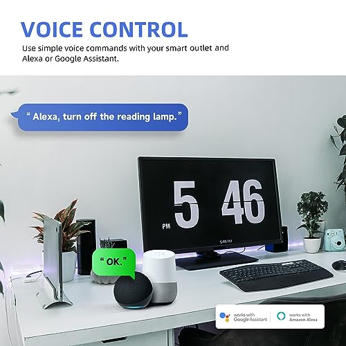 JUNLIT Smart Light Switch with Alexa & Google Assistant