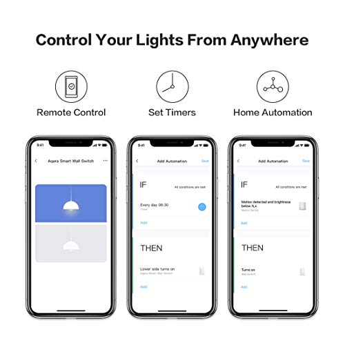 Aqara Zigbee Smart Light Switch with Remote Control