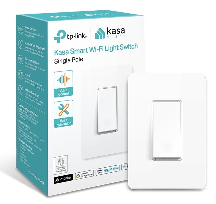 Kasa Smart Light Switch with Voice Control