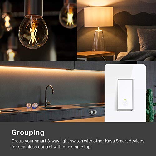 Kasa Smart 3-Way Light Switch with Voice Control