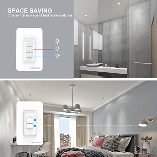 Smart Light Switch with Alexa & Google Compatibility