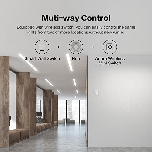Aqara Zigbee Smart Light Switch with Remote Control