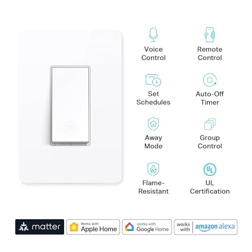 Kasa Smart Light Switch with Voice Control