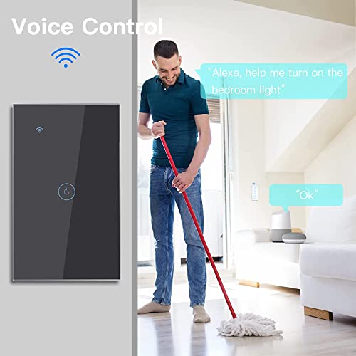 BSEED WiFi Smart Light Switch with App Control