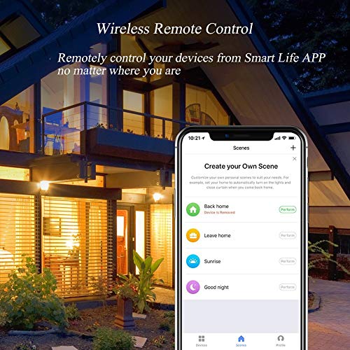3-Gang Smart WiFi Light Switch for Alexa & Google
