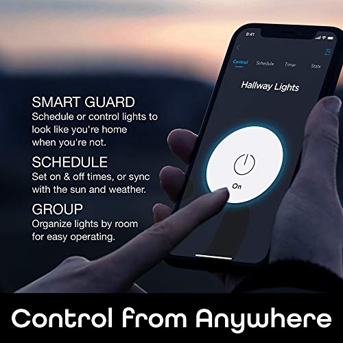 Geeni TAP Smart Light Switch - Hubless, Wi-Fi Enabled