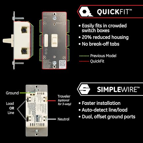 Enbrighten Z-Wave Smart Light Switch with Alexa Compatibility