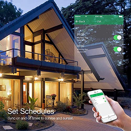 MOES WiFi Smart Touch Light Switch with Alexa