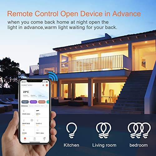 Milfra 3-Gang Smart Light Switch for Alexa