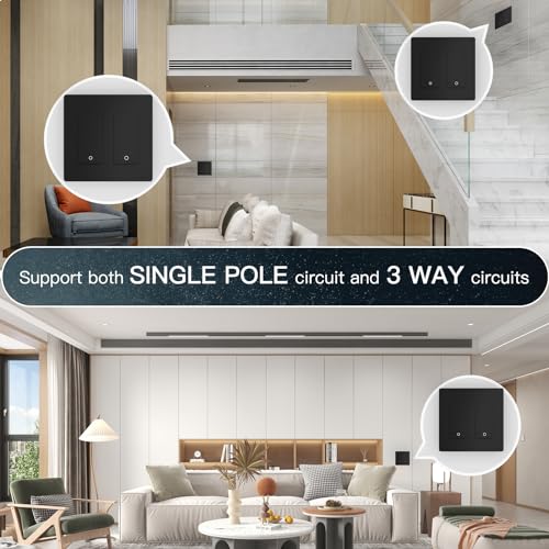 MOES WiFi Smart Light Switch - 2 Gang
