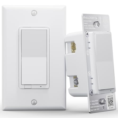 Z-Wave Plus Smart 3-Way Dimmer Light Switch
