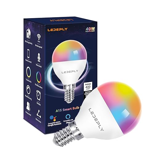 Dimmable Smart LED Bulb, Color Changing, WiFi