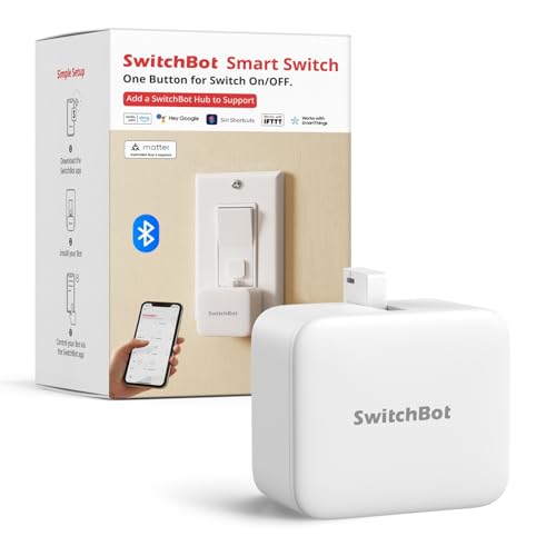 SwitchBot Smart Switch Button Pusher for Automation