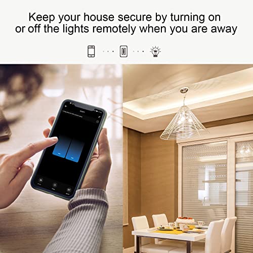 Smart Light Switch with Alexa & Google Compatibility