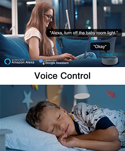 GHome Wi-Fi Smart Light Switch for Alexa/Google Home