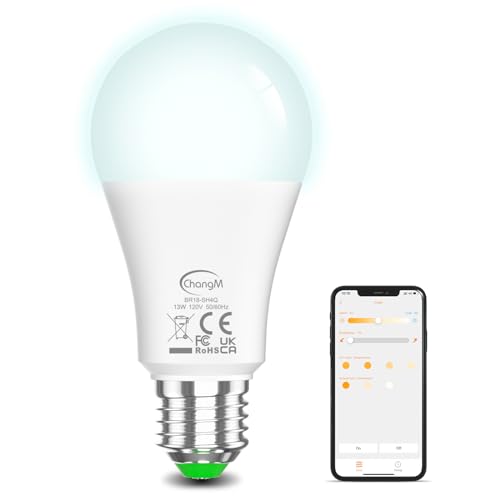 ChangM Smart LED Light Bulb Compatible with Alexa