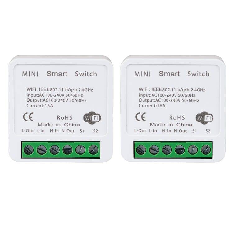 Smart WiFi Light Switch - Alexa/Google Home Compatible