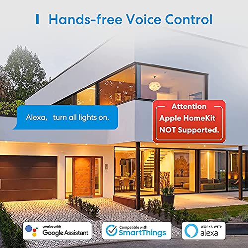 Meross Smart Switch 4 Pack - Alexa Compatible