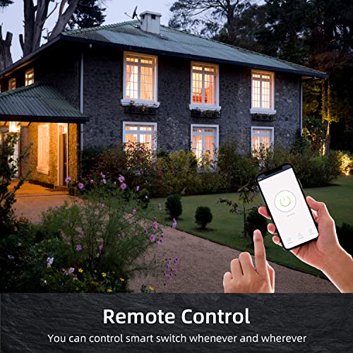 3-Gang Smart Switch Compatible with Alexa & Google
