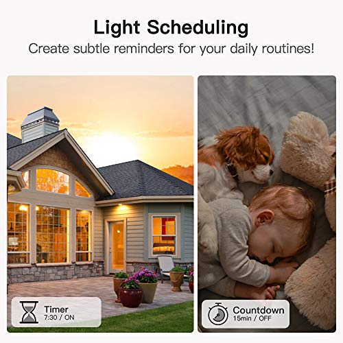 TREATLIFE Smart Light Switch 4-Pack for Home Automation