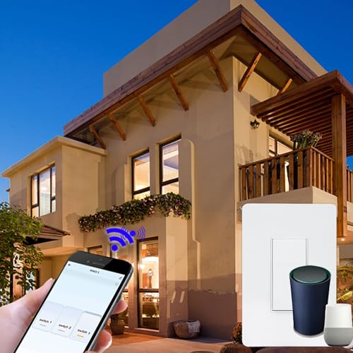 Smart 3-Way Light Switch with Alexa/Google Control