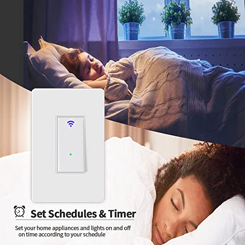 Smart 3-Way Light Switch with Alexa/Google Control