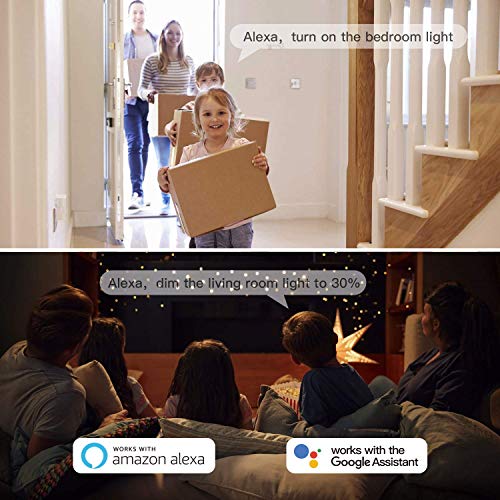 TREATLIFE Smart Dimmer Switches with Alexa/Google Compatibility