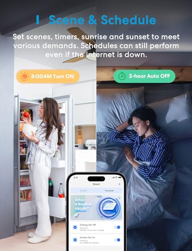 Meross Smart Fan Control & Dimmer Switch Combo