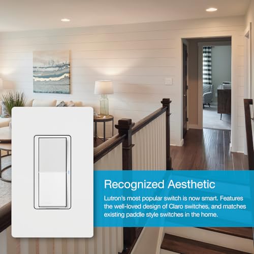Lutron Caseta Smart Light Switch - Light Almond