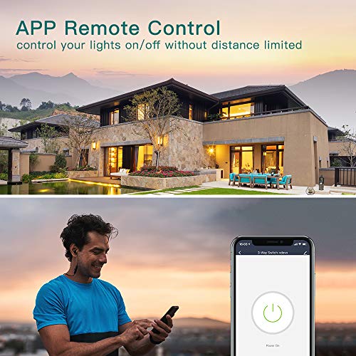 TREATLIFE 3-Way Smart Light Switch 4-Pack