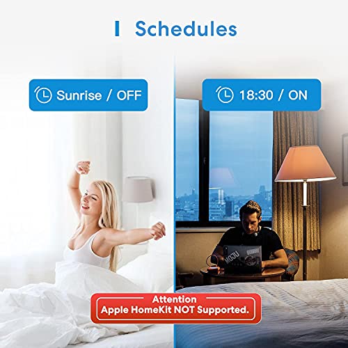 Meross Smart Switch 4 Pack - Alexa Compatible