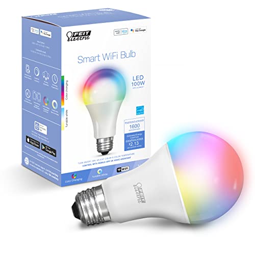 Smart Color Changing LED Bulb – WiFi Compatible