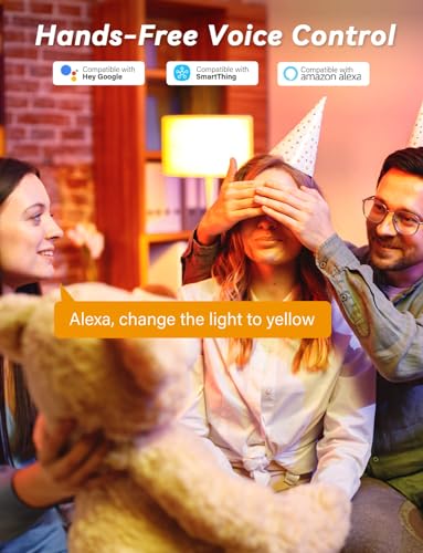 AVACUBE Smart E12 Candelabra Bulbs - 4 Pack
