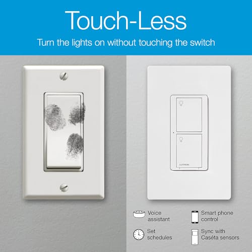 Lutron Caseta Smart Lighting Switch with Pico Remote