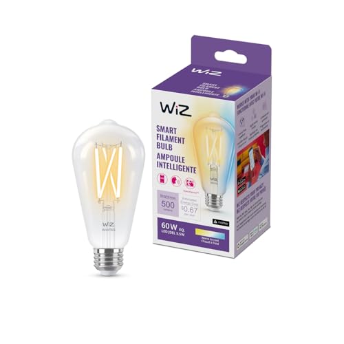 WiZ 60W Smart Tunable White Filament Bulb