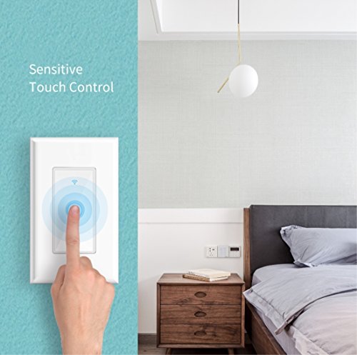 Smart Wifi Light Switch with Remote Control