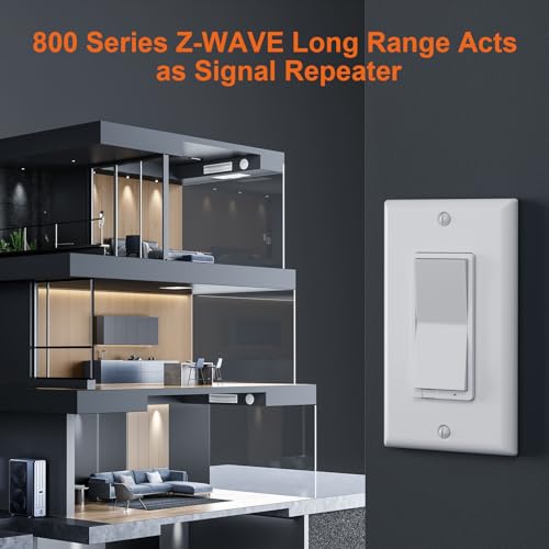 Z-Wave Plus Smart 3-Way Dimmer Light Switch
