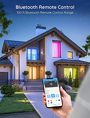 Govee Bluetooth Smart LED Bulbs, Color Changing 2-Pack