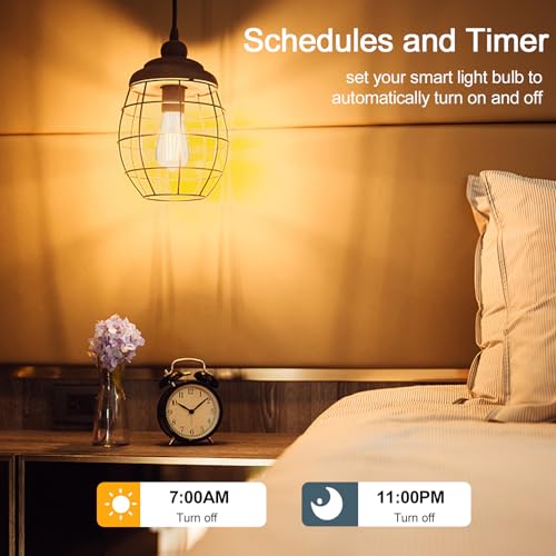 OPPLE Smart Vintage LED Filament Bulb 4-Pack
