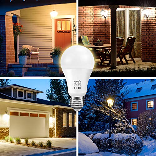 Smart Dusk to Dawn LED Bulbs - 3 Pack